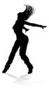 Street Dance Dancer Silhouette