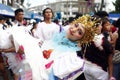 Street dance parade participants in colorful costumes during the annual SUMAKAH Festival in Antipolo City
