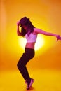 Hip hop modern dance Royalty Free Stock Photo