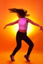 Hip hop modern dance Royalty Free Stock Photo