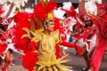 A street dancer at London Notting Hill Carnival Royalty Free Stock Photo