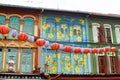 Street decorations in china town, Singapore