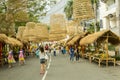 Street decorations in Ho Chi Minh city