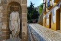 Street detail of the old town of the city of Ibiza Royalty Free Stock Photo