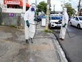 street disinfection account corona virus