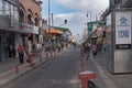 Street in the downtown of San Jose the capital of Costa Rica