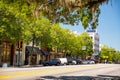 Street of Downtown Tallahassee FL USA