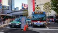 Street at downtown in Tokyo, Japan