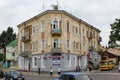 Street in Drohobych town