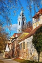 Durnstein at autumn