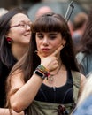 Street entertainer. Edinburgh Fringe.