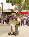 Street Entertainer in London Royalty Free Stock Photo