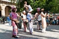 Street entertainers in Old Havana Royalty Free Stock Photo