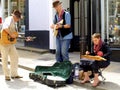 Street entertainers, St.Ives, Cornwall