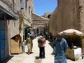 Street in Essaouira, city of the atlantic ocean in Morocco Royalty Free Stock Photo