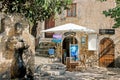 Street in Eze village Royalty Free Stock Photo