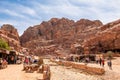 Street of Facades in Petra Jordan