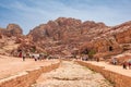 Street of Facades in Petra Jordan