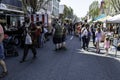 Street festival in small town America