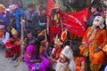 Street Festival, Nepal Hinduism Buddhism Royalty Free Stock Photo