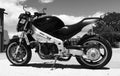 Street fighter custom build motorcycle motorbike