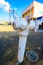 Street Fire Hydrant in Ngao City Royalty Free Stock Photo