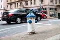 Street fire-hydrant in San Francisco Royalty Free Stock Photo