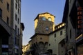 Street of Florence Old Town with vintage architecture in Florence, Italy Royalty Free Stock Photo