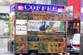 Street food cart in New York