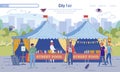 Street Food City Fair Festival Invitation Page