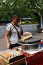 Street food in guangzhou china Royalty Free Stock Photo