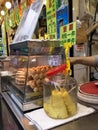 Street food in Hongkong market