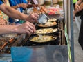 Street food in local market