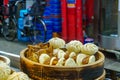 Street food in Nankin-machi, Chinatown, Kobe Royalty Free Stock Photo