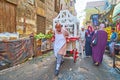 Street food seller, Cairo, Egypt Royalty Free Stock Photo