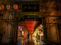 Street food sign in Wuhan China Royalty Free Stock Photo