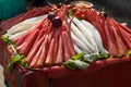 Street food stall in India