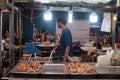 Asia spicy Street Food stall