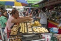 Street food stalls in Bangkok