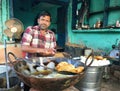 Street Food Vendor, Agra, India