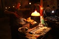 Street food vendor in China