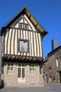 Street in Fougeres, France