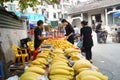 Street fruit stand