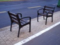 Street furniture chairs