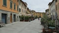 Street of Gaiole in Chianti Royalty Free Stock Photo