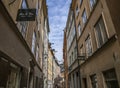 A street Gamla Stan, Stockholm, Sweden.