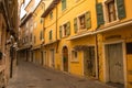 Street in Garda in North East Italy