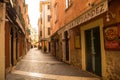 Street in Garda in North East Italy