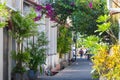 Street garden Royalty Free Stock Photo