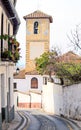 Street of Granada Royalty Free Stock Photo